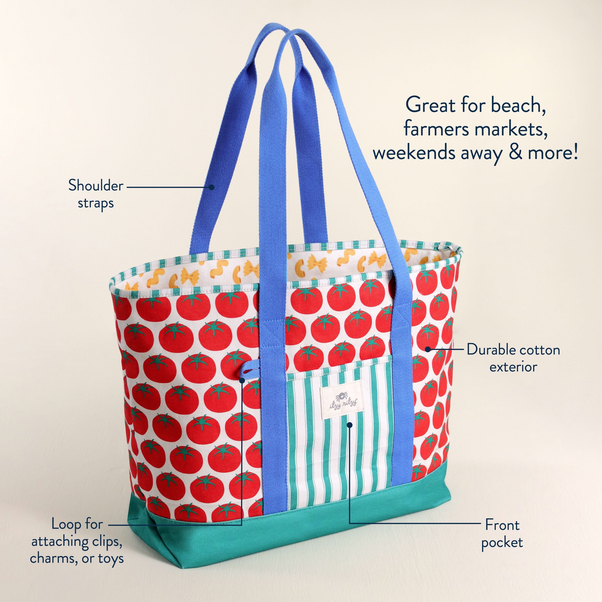 Itzy ExplorerTM Canvas Mom Tote - Image 17
