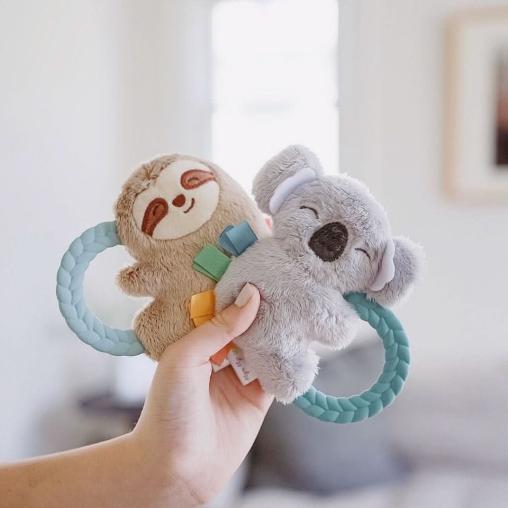 Ritzy Rattle PalTM Plush Rattle with Teether - Image 12