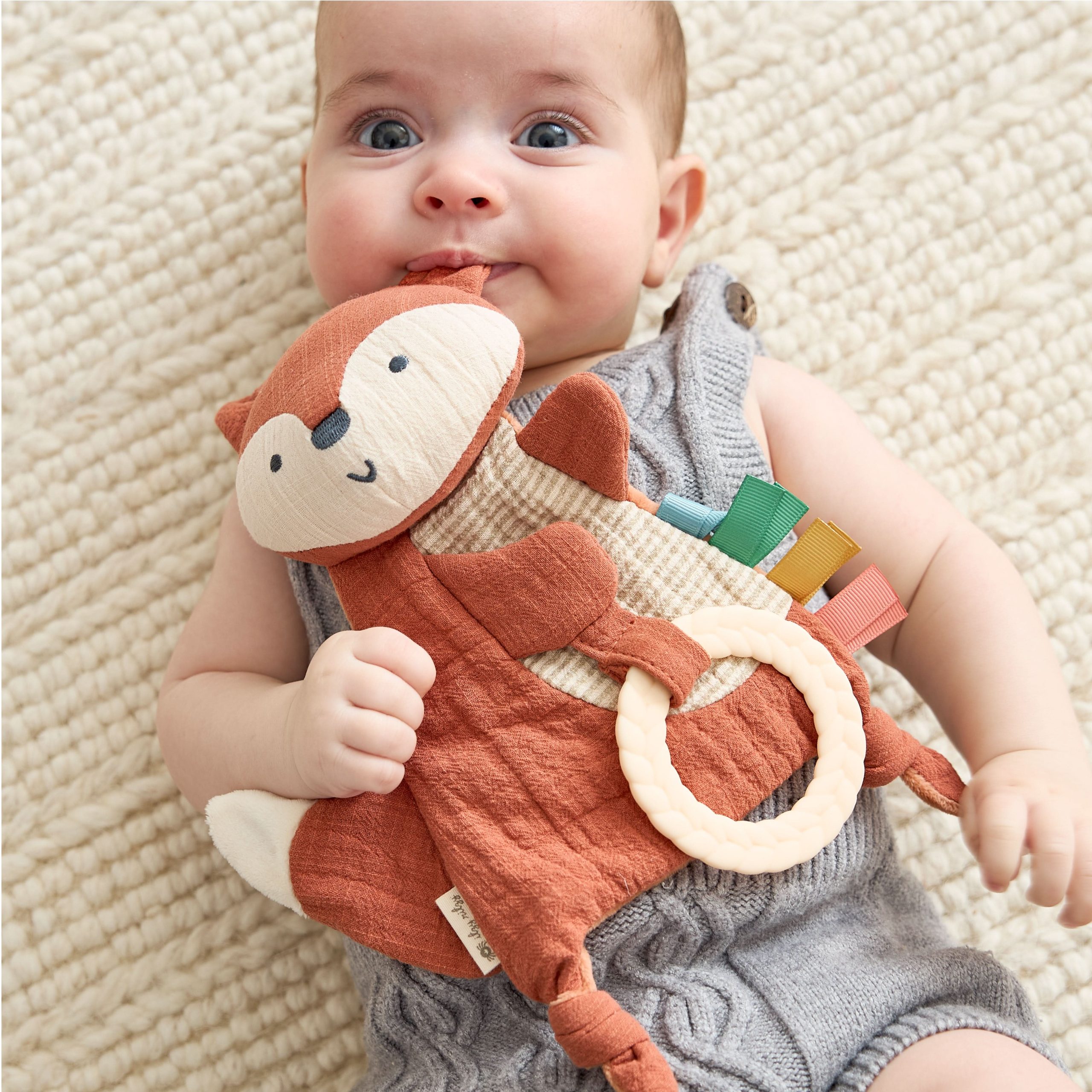 Bitzy CrinkleTM Sensory Crinkle Pal Fox - Image 2