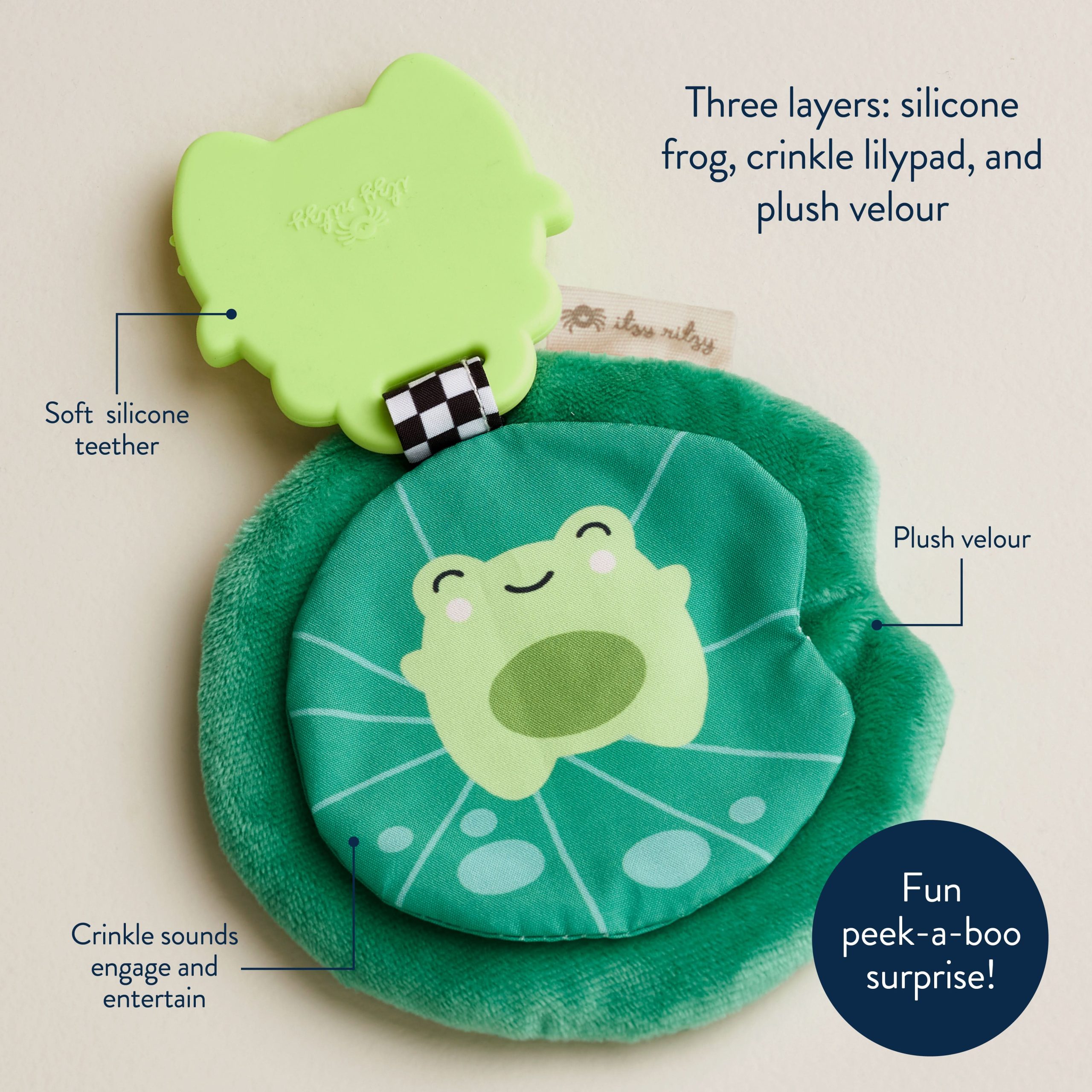 Teensy CrinkleTM Sensory Teether - Image 7