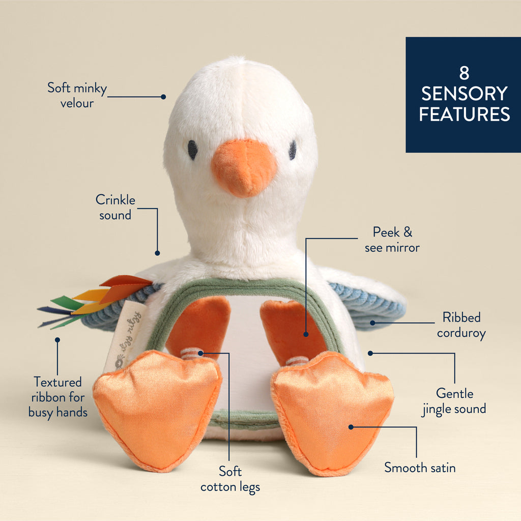 Itzy Bitzy MirrorTM Sensory Tummy Time Mirror - Image 3