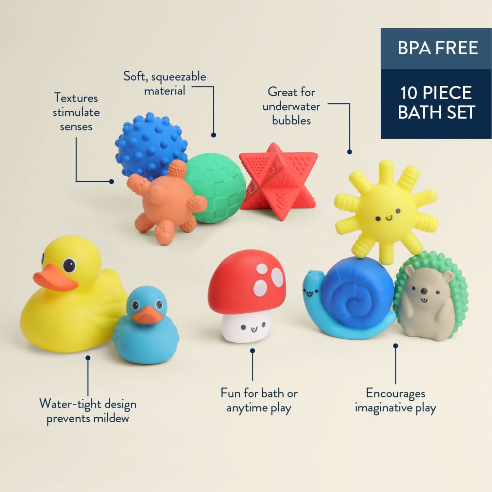 Itzy Splash Gift SetTM 10-Piece Bath Toys - Image 8