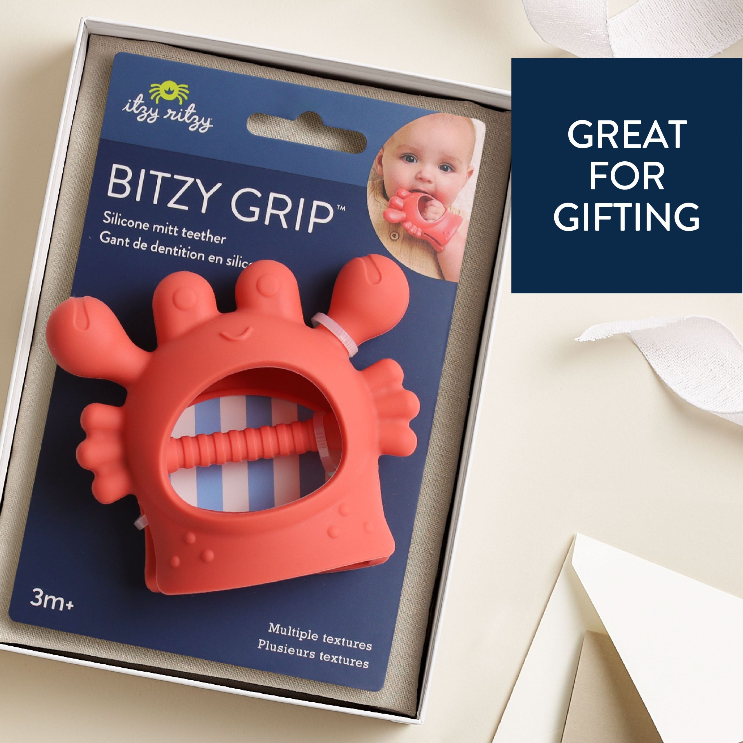 Bitzy GripTM Silicone Teether - Image 5
