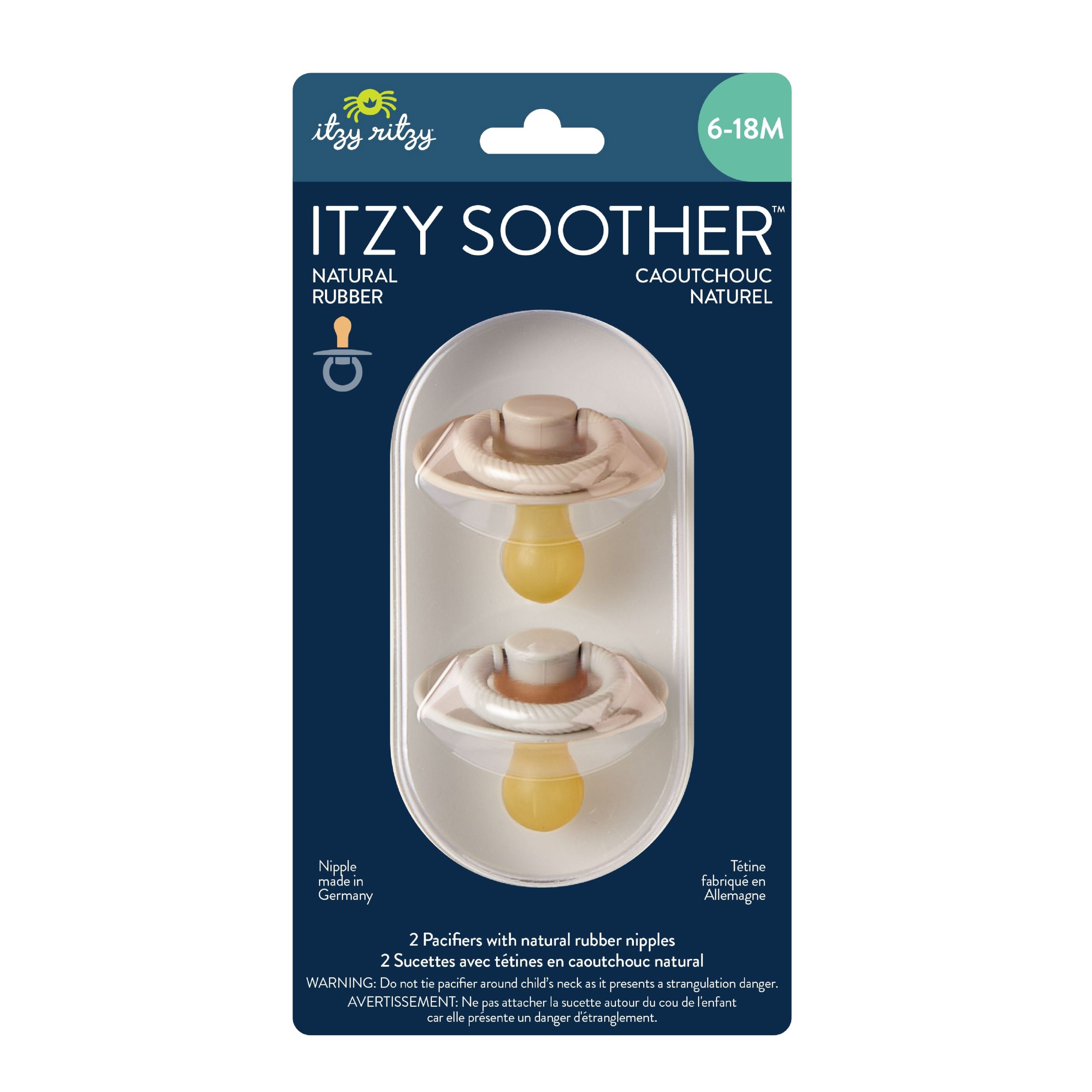 Itzy SootherTM Natural Rubber Pacifier – 6-18M - Image 19