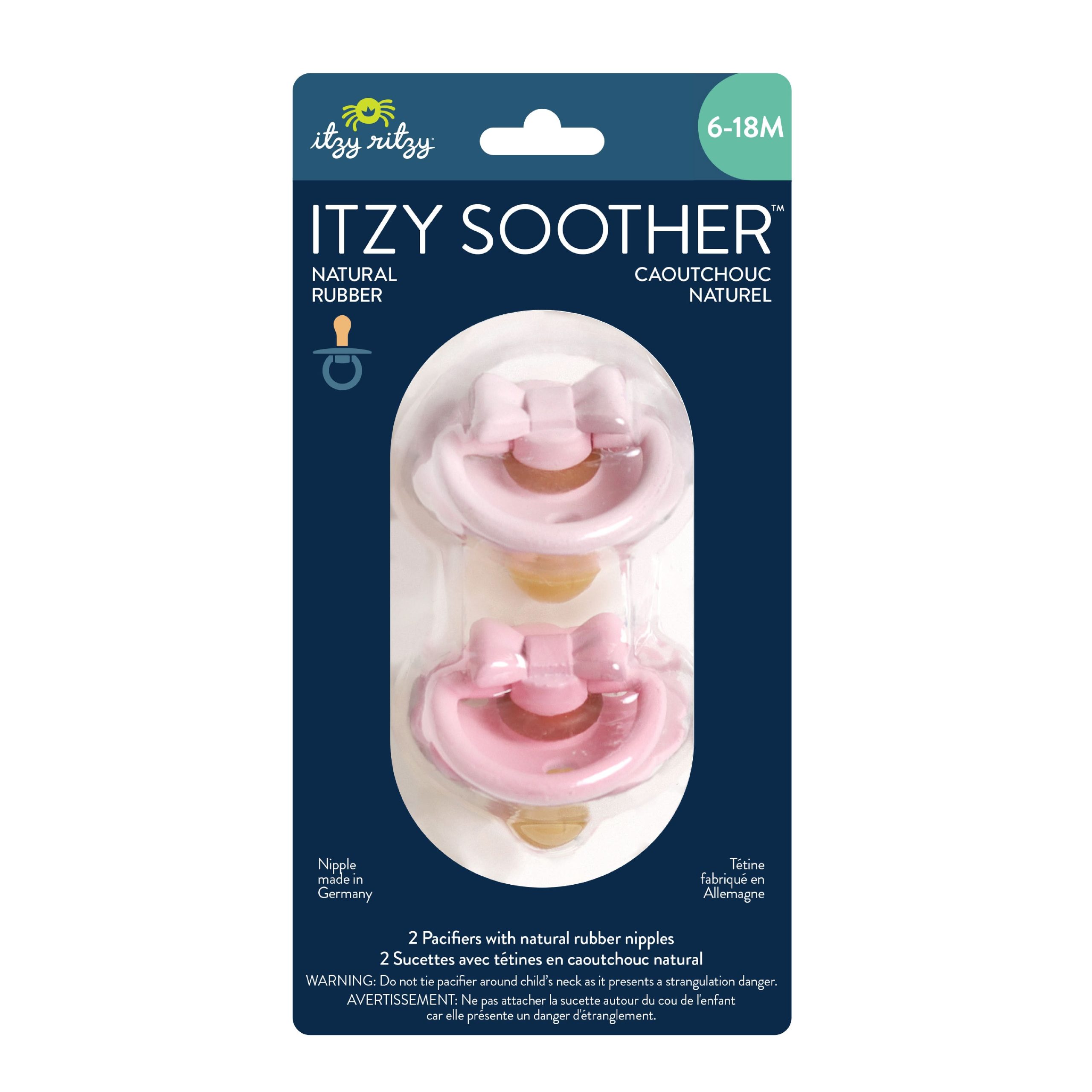 Itzy SootherTM Natural Rubber Pacifier – 6-18M - Image 7