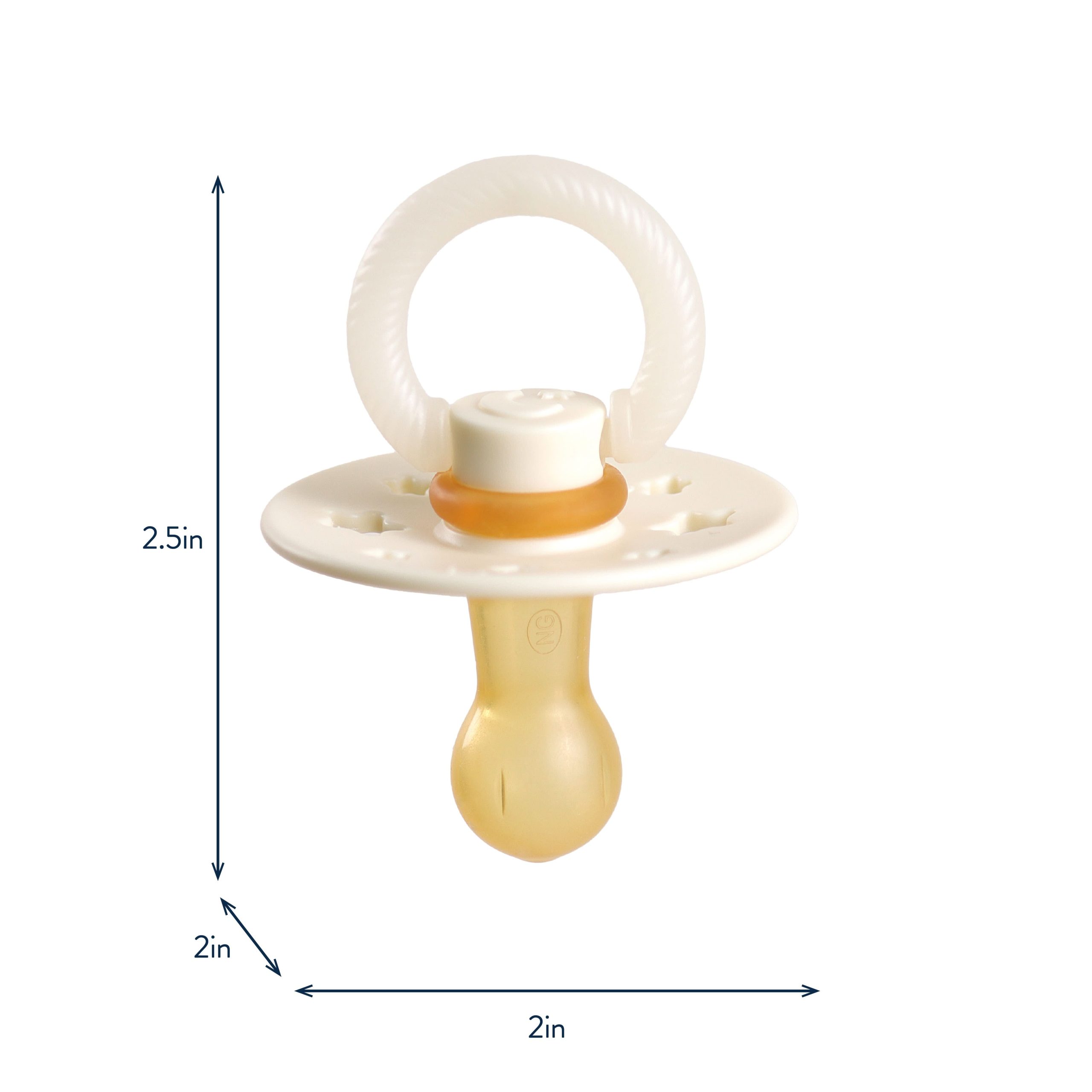 Itzy SootherTM Glow in the Dark Natural Rubber Pacifier – 6-18M - Image 7