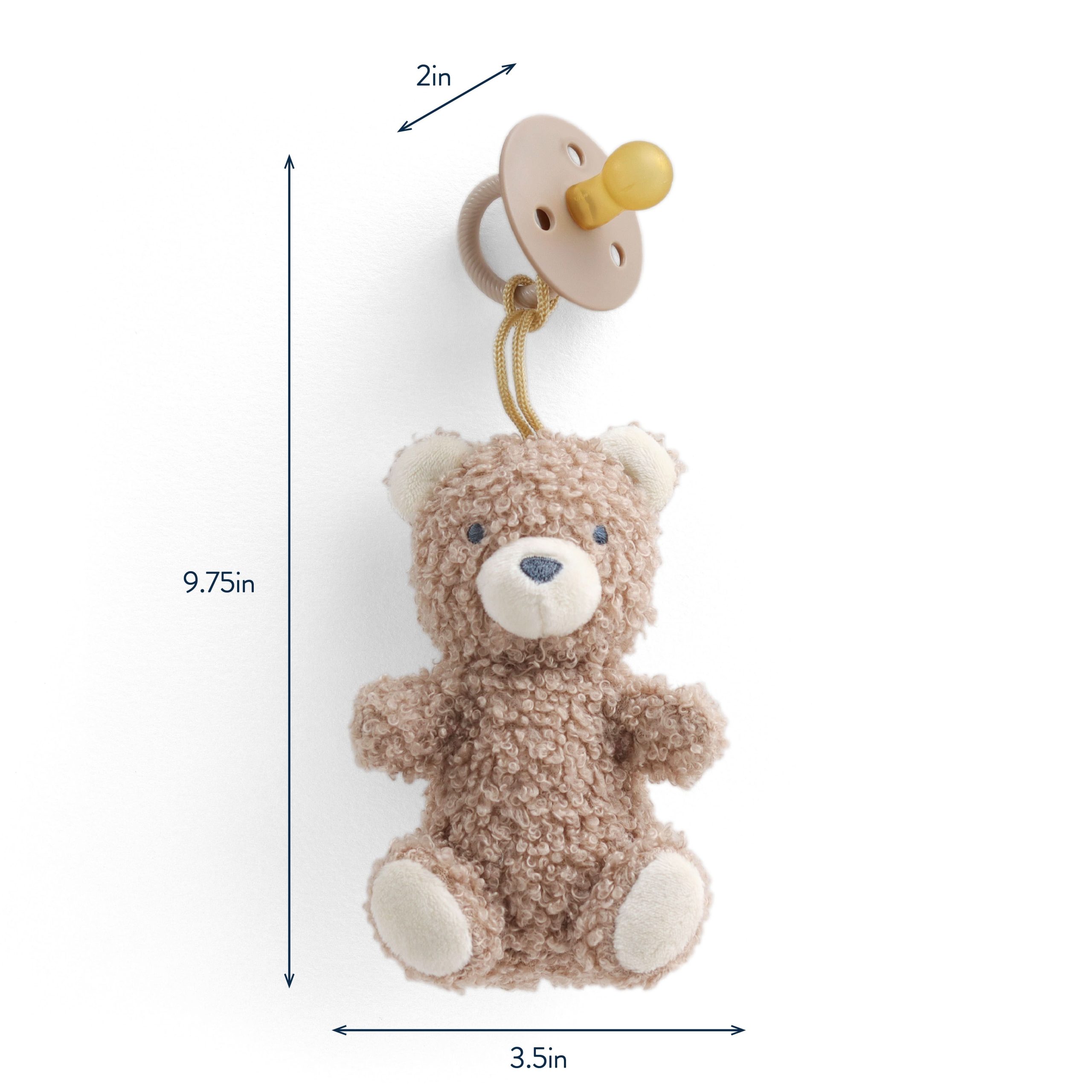 Bitzy PalTM Natural Rubber Pacifier & Lovey - Image 25