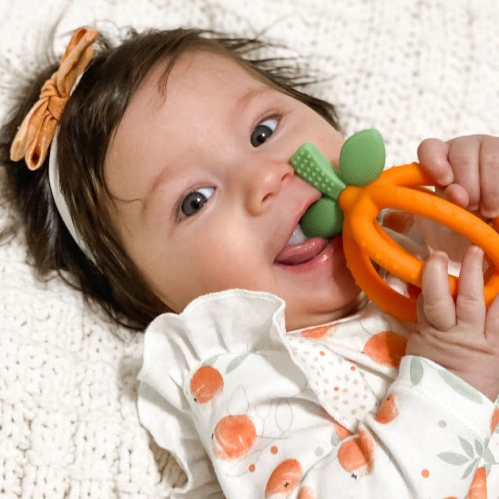Bitzy BiterTM Teething Ball & Training Toothbrush - Image 6