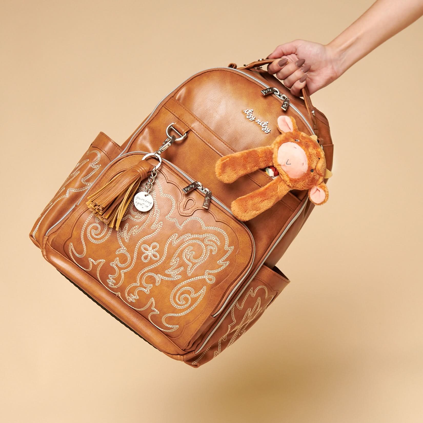 Babylist x Itzy Ritzy Saddle Boss PlusTM Large Diaper Bag Backpack - Image 9