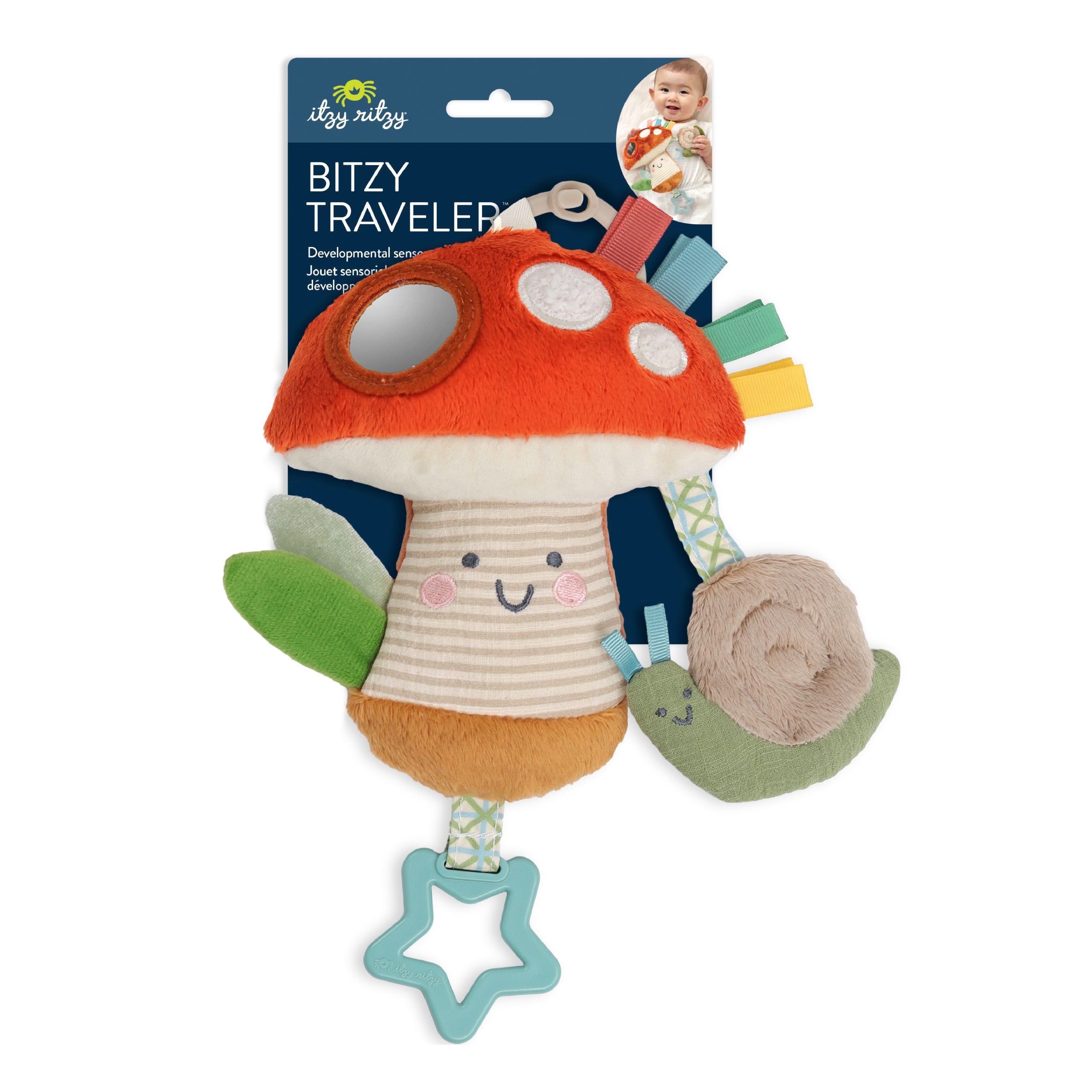 Bitzy TravelerTM Developmental Sensory Toy - Image 4