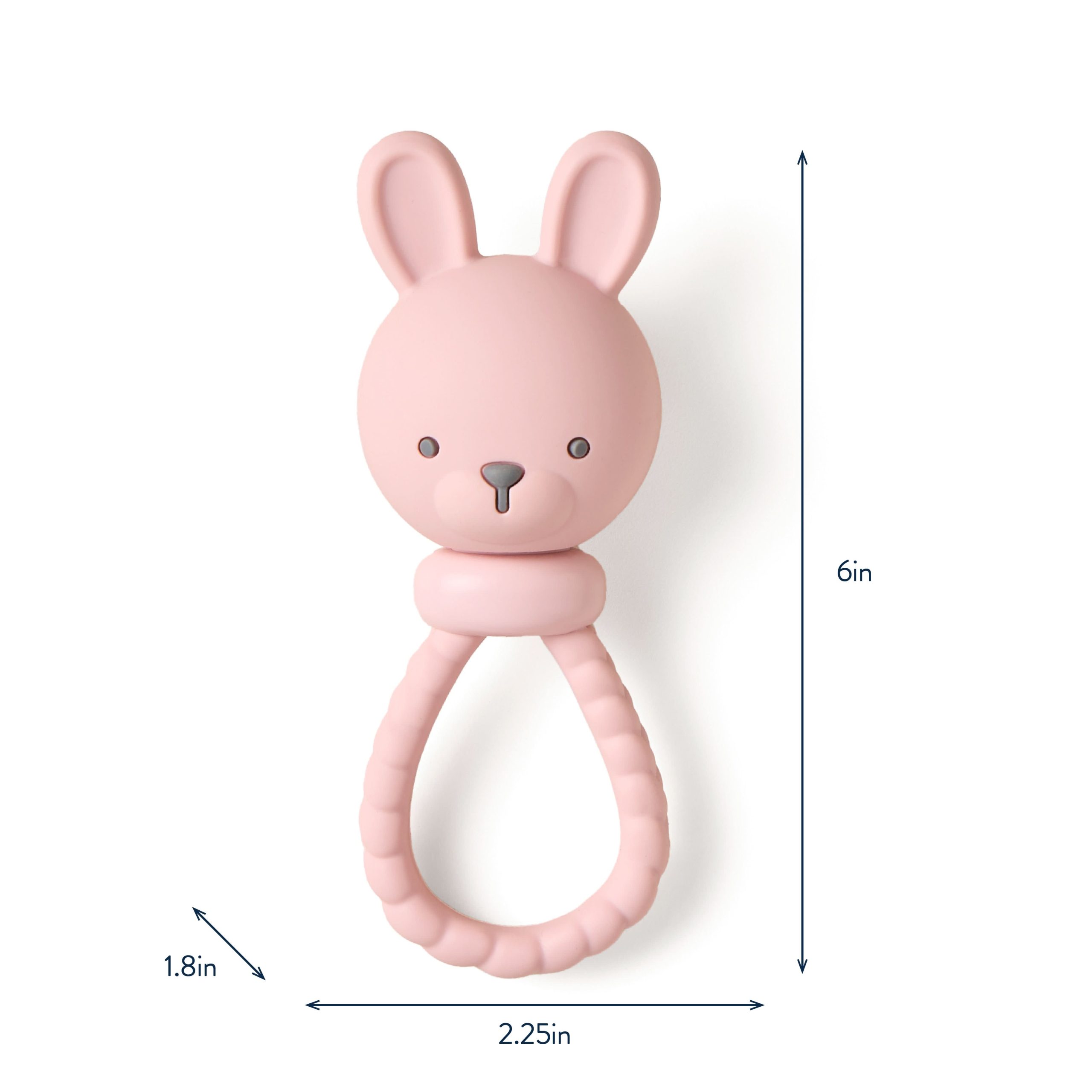 Shake & SmileTM Silicone Rattle Teether - Image 7